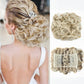 Short messy curly bowl haircut extension